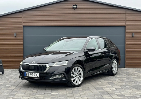 Skoda Octavia cena 105900 przebieg: 52700, rok produkcji 2021 z Bodzentyn małe 562